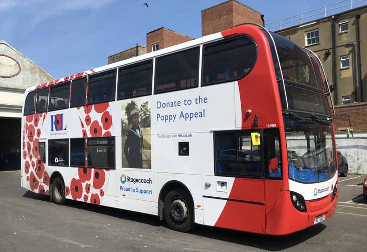 Stagecoach South Scania N230UD Alexander Dennis Enviro400 15989